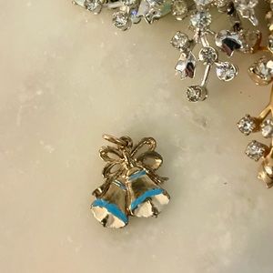 Vintage Silver Bell Necklace Pendant